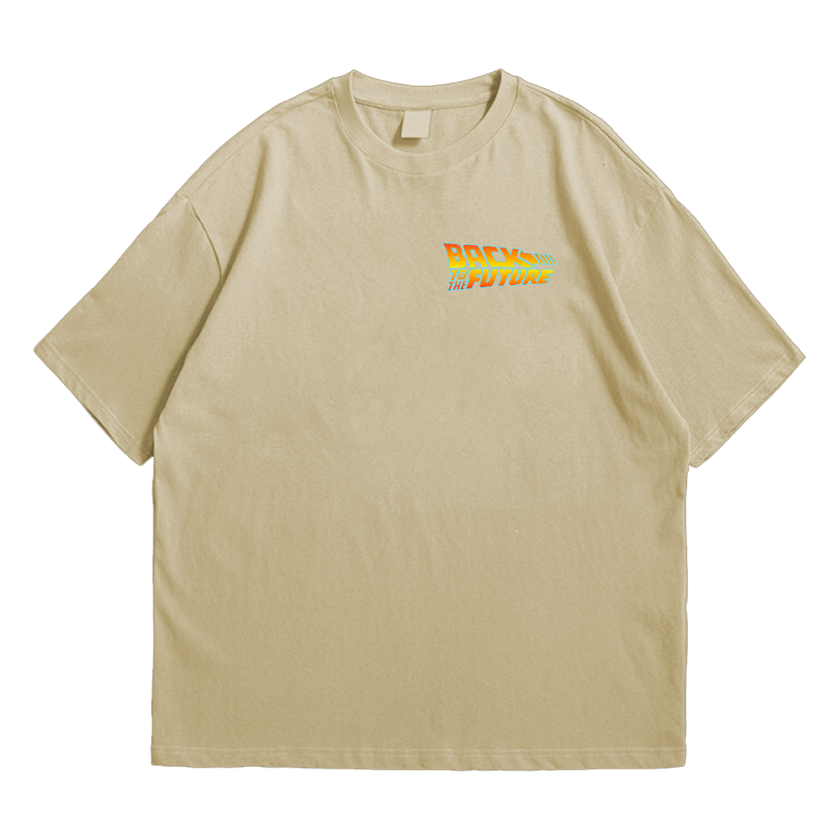 Camiseta Oversized Premium Delorean De Volta para o Futuro