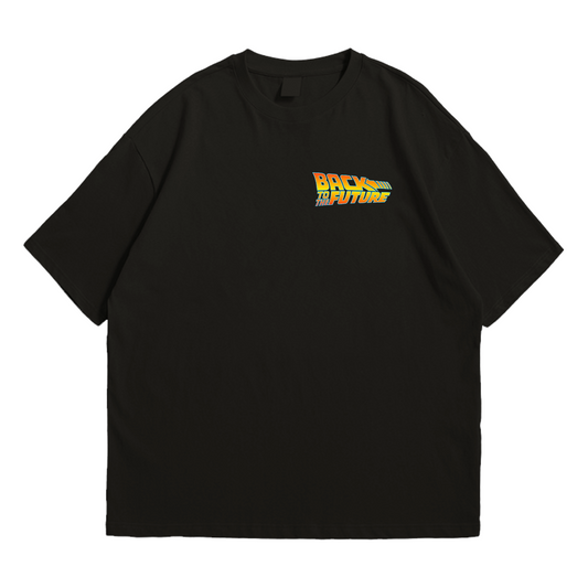 Camiseta Oversized Premium Delorean De Volta para o Futuro